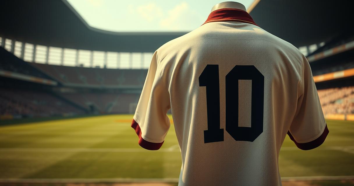 História da numeração fixa no futebol