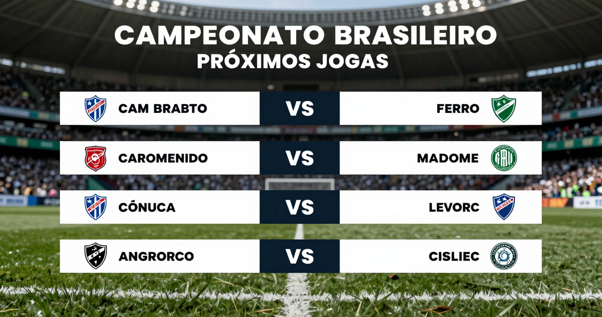 Próximos jogos do Campeonato Brasileiro — Onde Assistir aos Jogos Próximos jogos do Campeonato Brasileiro — Onde Assistir aos Jogos